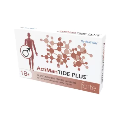 ActimanTIDE PLUS forte 18+  Natural Peptide Bioregulator to prevent and treat Erectile Dysfunction loading=
