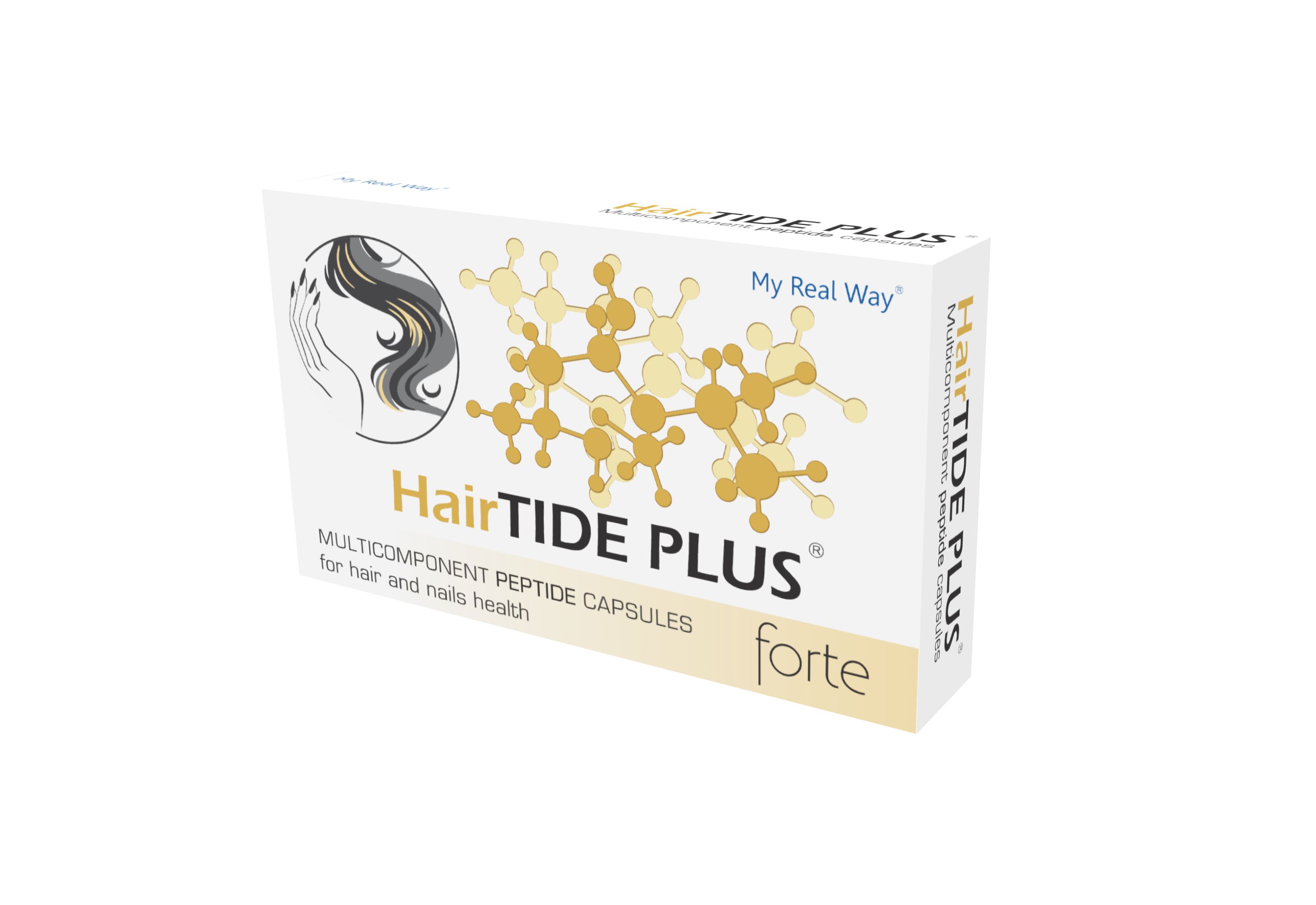 HairTIDE PLUS forte peptides for hair and nails