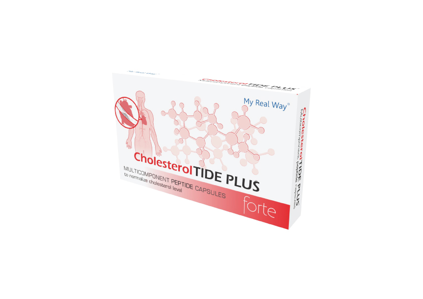 CholesterolTIDE PLUS peptides to normalize cholesterol