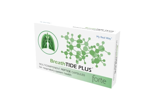 BreathTIDE PLUS forte peptides for respiratory system