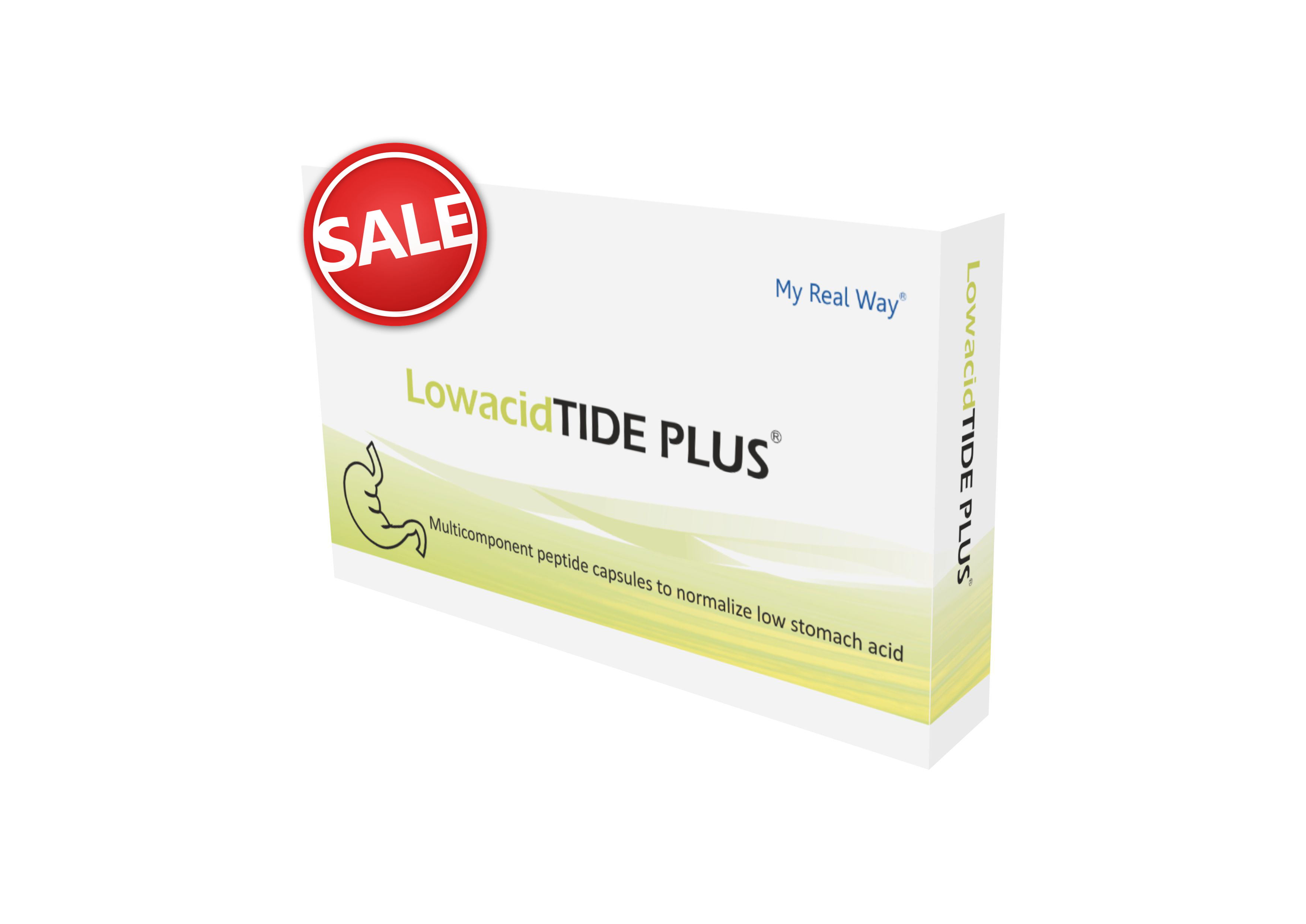 LowacidTIDE PLUS peptides for low stomach acid