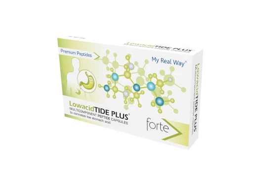 LowacidTIDE PLUS forte peptides for low stomach acidity